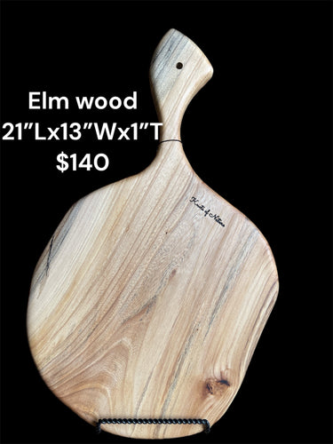 Elm Wood Cutting Board