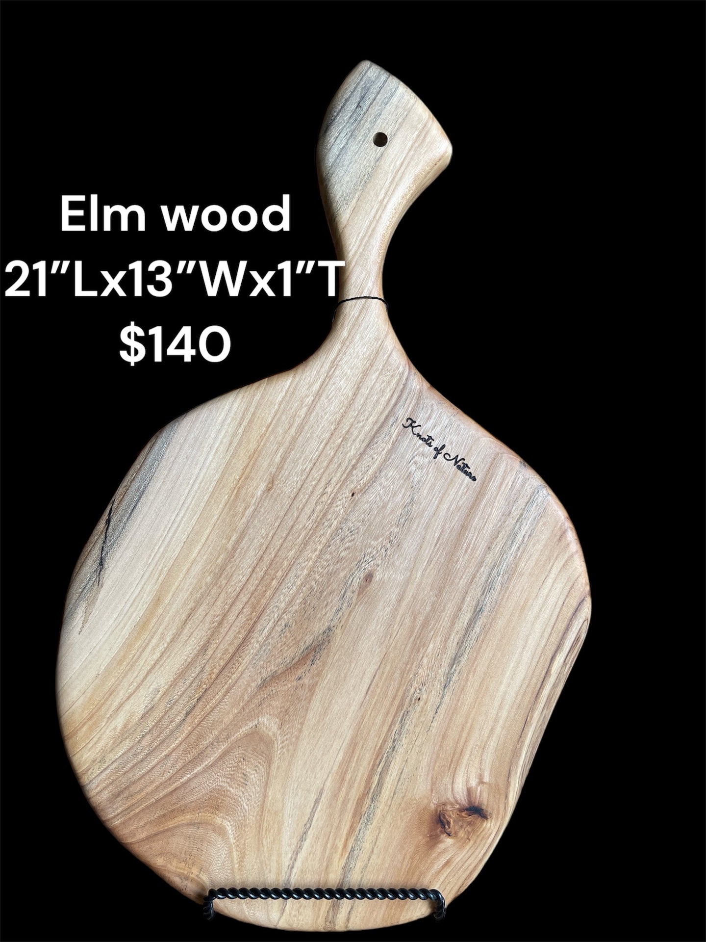 Elm Wood Cutting Board