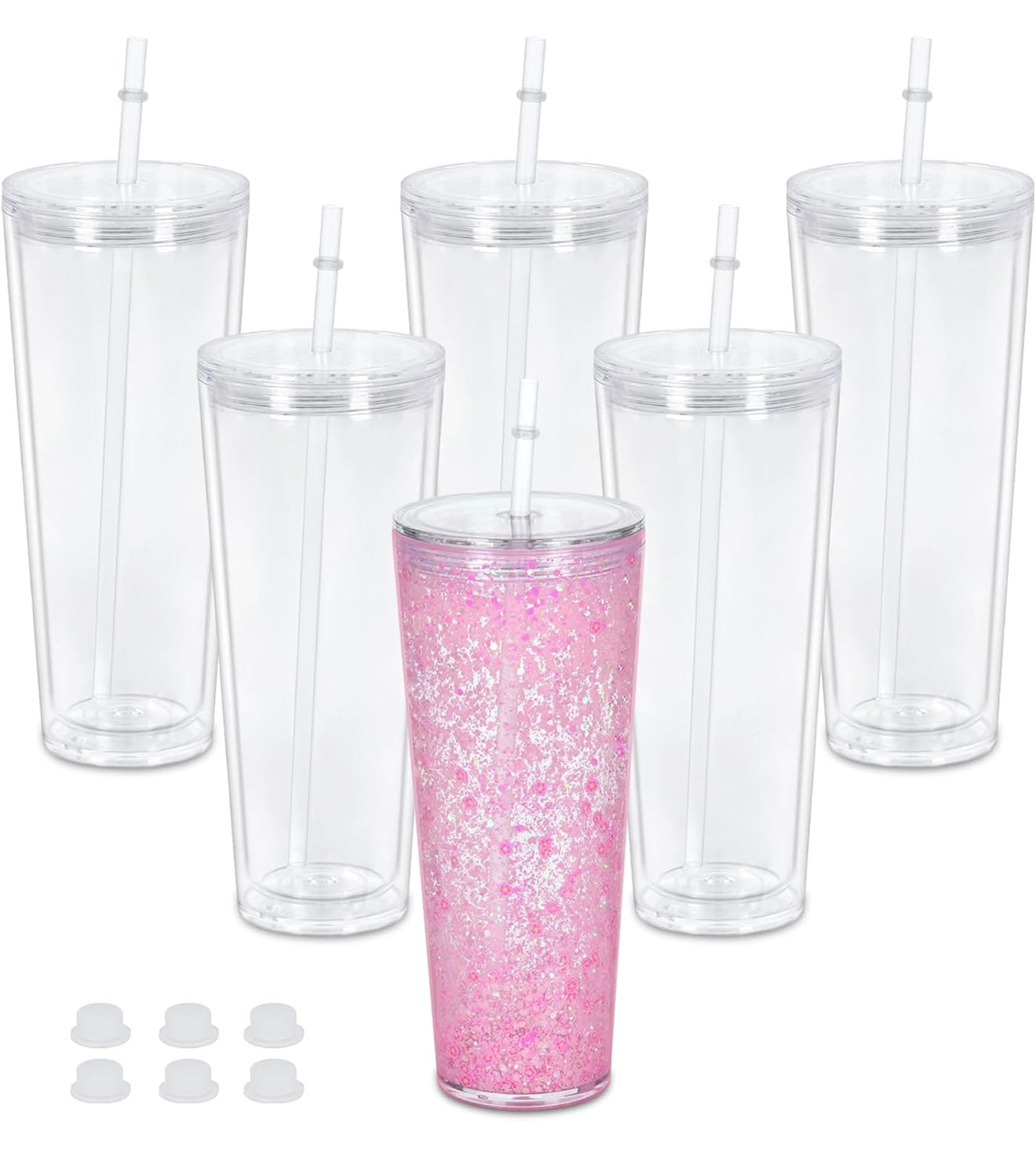 24oz Acrylic doubled walled cup