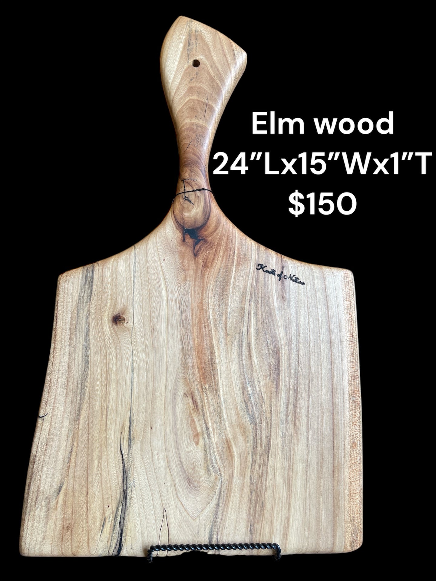 Elm Wood Cutting Board