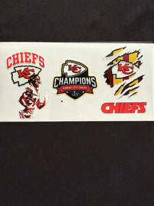KS City Chiefs cup wrap