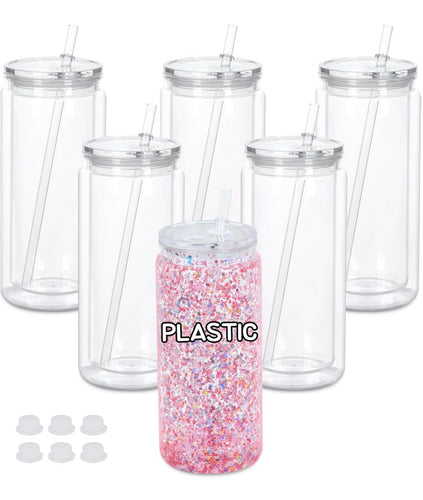 20oz Acrylic double walled tumbler without handle